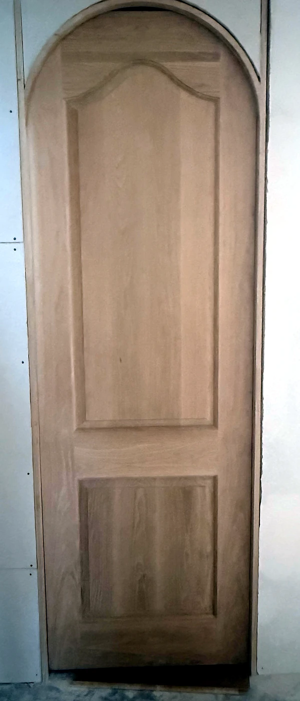 Custom White Oak Pocket Interior Door